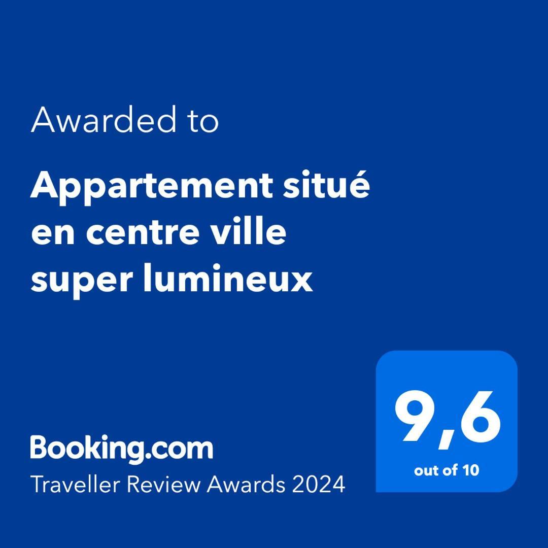 Appartement Situe En Centre Ville Super Lumineux Dunkirk Bagian luar foto